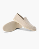 Suede moccasins