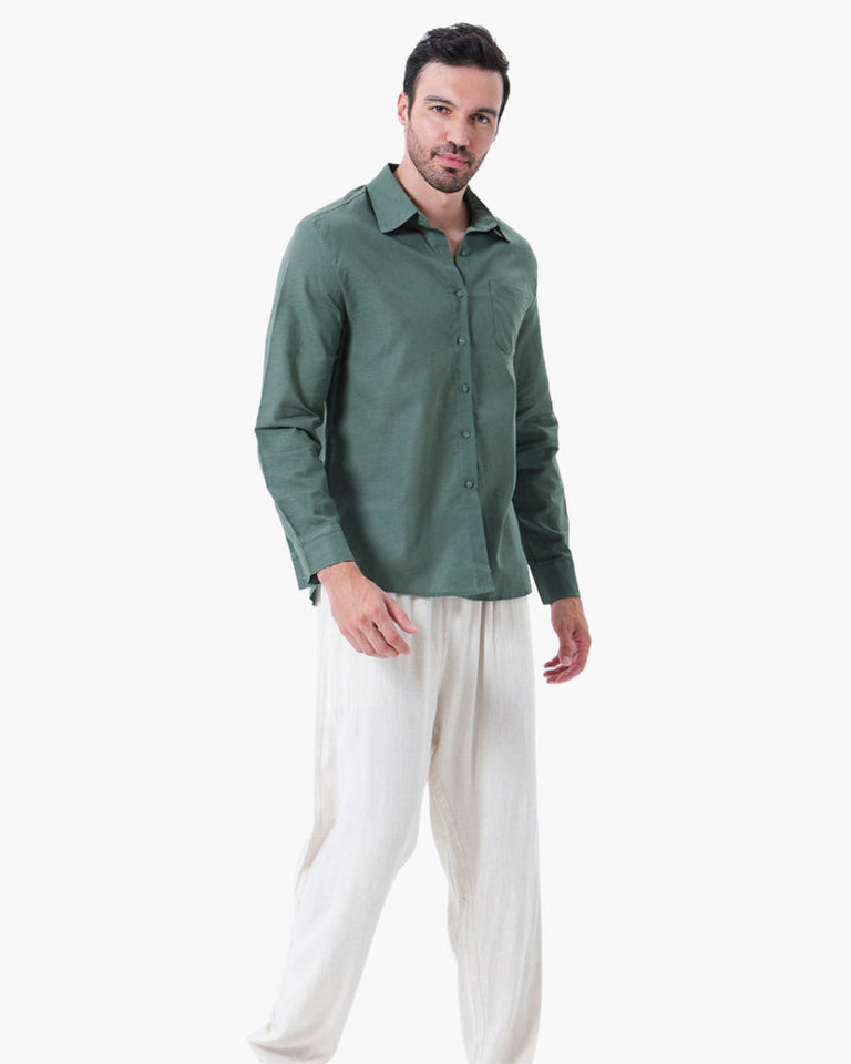 Cape Town – 100% linen shirt